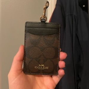 Coach cardholder